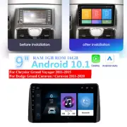 For 2011-2020 Dodge Grand Caravan Carplay Stereo Radio 9" Android 10.1 Head Unit
