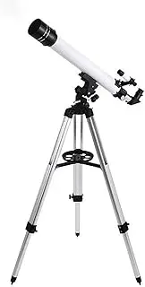 Astronomical Telescope, Refraction Telescope with Tripod, 90°Mirror Deep Space Finder Telescope, Watching The Moon Stargazer Kid's Gift