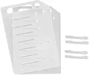 1Set Transparent Hard Drive Rack Multi Layer Hard Disk Tray for Easy Installation Heat Dissipation DIY Hard Drive Storage
