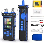 New Upgraded Network Cable Tester with Optical Power Meter VFL, CAT5 CAT6 Cable