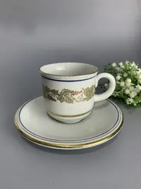 在飛比找樂天市場購物網優惠-日本進口九谷燒幸仙作咖啡杯 咖啡杯套裝 咖啡杯碟