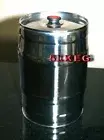5L Stainless Steel beer keg Mini Party Dispenser/Barrel Home Brew Growler bottle