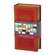 Galison Premium Quality Phat Dog Vintage Elegant Decorative Correspondence Cards