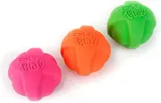 Hartz Duraplay Ball Squeaky Latex Dog Toy, Small, 3 Pack
