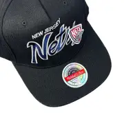 New Jersey Nets Cap Classic Script Mitchell & Ness