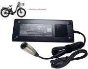 54.6V XLR AC Adapter For Heybike Explore Electric Bike Fat Tire Step-Thru Ebike
