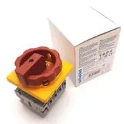 Siemens 3LD2003-1TP53 Disconnect Switch, 3-Pole With N/O N/C Aux, 16A 690VAC