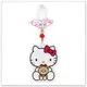 小花花日本精品♥ Hello Kitty 票卡套 伸縮票卡 拉繩證件套 識別證車票套 白色小熊58703502