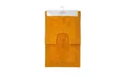 J.Elliot Home Home 2000GSM 2 Pce Dawson 100% Cotton Bath Mat Set Mustard