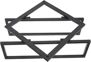 Bar Wine Display Rack Home Folding Wine Mounted Folding Wine Rack Wine Organizer