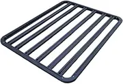 Steel Roof Rack Basket with Hitch Ladder Compatible for SUV Cargo Carrier Travel & Outdoor Storage(1.6x1.1m)