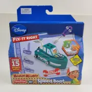 Fisher Price Handy Manny Fix it Right Speed Boat 2009 New And Sealed