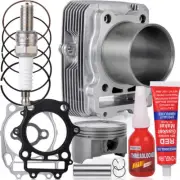 Cylinder Piston Gasket Top End Kit For 2002-2018 Suzuki Eiger 400 King Quad 400