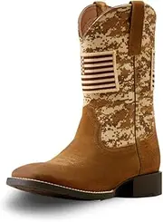 [ARIAT] Sport Wide Square Toe Western Boot