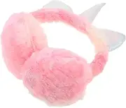 [FOMIYES] Plush Unicorn Earmuff, Kids Soft Earmuff, Lovely Ear Cover, Girl Winter Colorful Earmuff Cute Unicorn Ear Warmers for