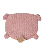 [PaWz] Cushion Puppy Kennel Mat Pet Calming Bed Squeaky Toys in Pink