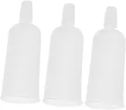 Ipetboom 50pcs Dropper Cap Wine Opener Bottle Opener Barrette Dryer Fleece Squeeze Bottles Wipes Water Filter Clear Coffee Mugs Ampule Opener Ml Dropper for Liquids White