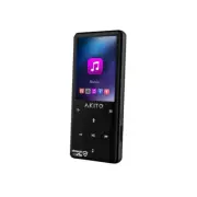 AKITO S7 64GB Kosher MP3 Player with Built in Speaker and Recorder Black