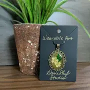 One Of A Kind Wearable Art Jewelry Pendant Handmade by Danielle E Sheffer