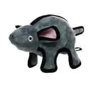 Tuffy Barnyard Series Mo The Grey Mouse Plush Dog Toy