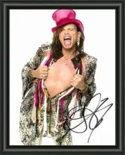 AEROSMITH STEVEN TYLER SIGNED PRINT - A4 AUTOGRAPHED PHOTO POSTER