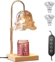 Candle Warmer Lamp Australian with Timer & Dimmer, Adjustable Height Electric