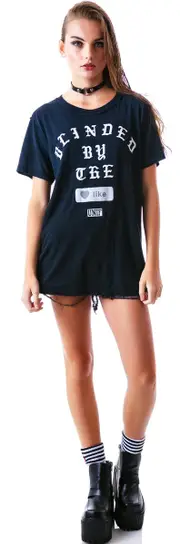 [UNIF] Blinded Short Sleeve Tee