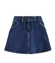 [Bonpoint] Bonpoint Gingia denim skirt Y 14 blue