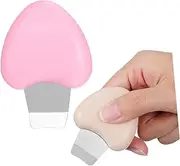 CANIGHT Portable Face Scraper Tool Set 2 Skin Cleaners Spatula Nose Blackhead Scrapers Metal Gadget for Gentle Exfoliation Care