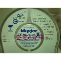 在飛比找蝦皮購物優惠-【登豐e倉庫】 YF373 Maxtor Fireball 