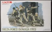 Dragon 1/35th Scale Delta Force Somalia 1993 Figure Set No. 3022 - Open Box