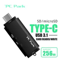 在飛比找蝦皮商城優惠-PC Park C300 TYPE-C 讀卡機 USB3.1