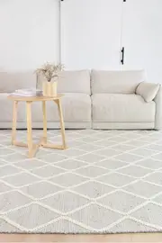 Lure Coast Diamond Stone Wash Wool Rug