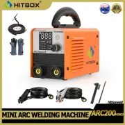 HITBOX 2 IN 1 MMA Welder 220V Hot Start LED IGBT Mini ARC/TIG Welding Machine AU