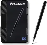 FANACAN Precision Screwdriver Set, Small Repair Tool Kit for iPhone, Doorbell, Xbox, Switch, Camera