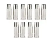 10-pk Gas Nozzle Conical fits Eastwood Elite MP140i Multi Process Welder 20559