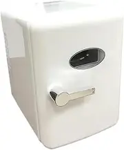 Fonowx Compact USB Refrigerator for Skincare And Food, 4L Mini Fridge, White