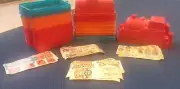 McDonald's Happy Meal Train Set 1982 Original Stickers McDonaldland Express LOT