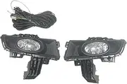 Headlight Assembly For Mazda 3 2006-2008 BK With Wire And Switch Car Accessories Body Parts Fog Lamp Assembly 51-680 Car HeadLight Assembly(With wire)