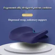 Memory Foam Seat Cushion Back Pain Relief Orthopaedic Pillow Office Chair Coccyx