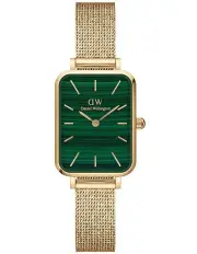 [Daniel Wellington] Quadro Pressed Evergold Green Dial Stainless Steel Watch in Gold