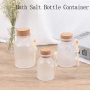 Plastic Empty Bath Salt Bottle Cream Cosmetic Jar Cork Jar Container Cork Spo'C8