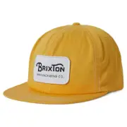 Brixton Grade Yellow Snapback Hat