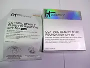 IT Cosmetics Medium CC+ Beauty Fluid 0.34oz Foundation SPF 50 Plus Refill