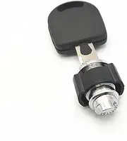 MGAVATPNPY Right Glove Box Lock Cylinder Cylinder Key for Fit for Passat B5 Fit for Passat Fit for Polo 8L0857113A 8L0 857 113 A Car Door Lock