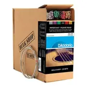 D'Addario EJ16-B25 Phosphor Bronze Acoustic Guitar Strings, Light, 25 Bulk Sets