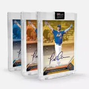PETE ALONSO SIGNED WALK OFF HR TOPPS NOW #311 ON-CARD AUTO SEALED /99 OR LOWER