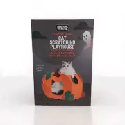 Limited ED. HearttoTail AlDI Cat Scratching Halloween Pumpkin Playhouse Cat Nip