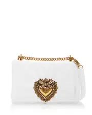 Dolce & Gabbana Medium Devotion bag in Quilted Nappa Leather