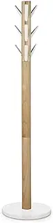 Flapper Coat Rack WHT/NAT